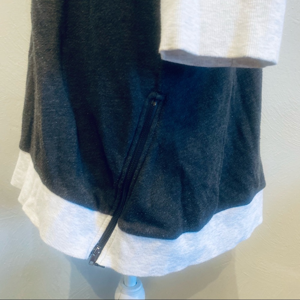 Torrid Zipper Side Raglan Sweatshirt - Picture 9 of 12